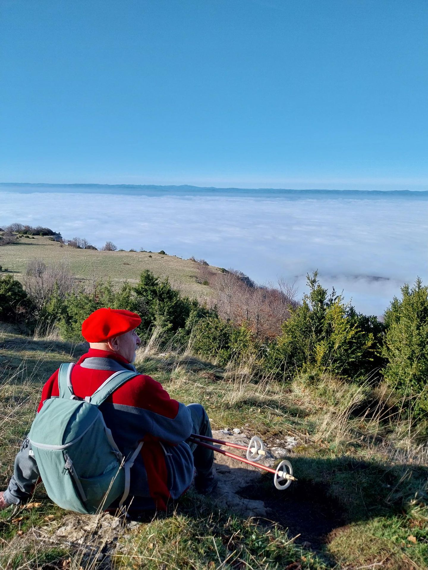 La croix du rocher de la pierre chauve